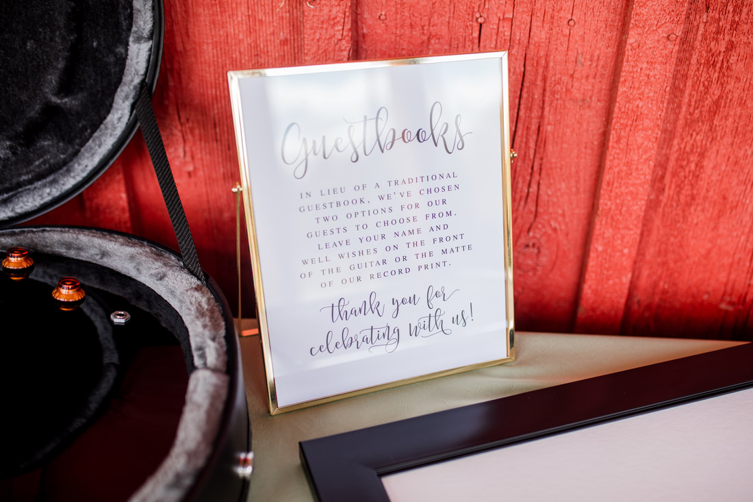 Guestbook Sign at Cedarmont Farm 